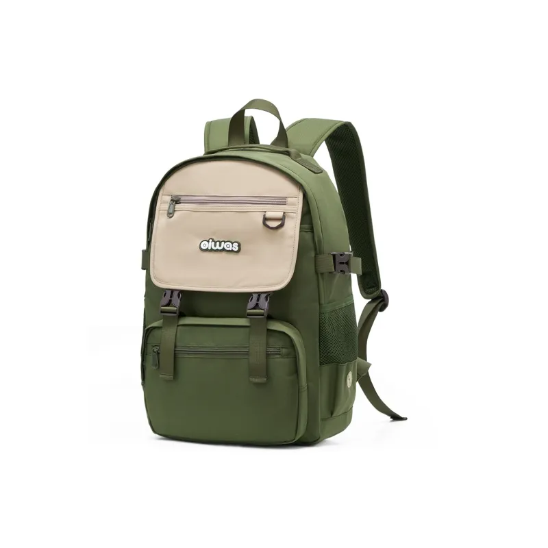 OIWAS Fabric Backpack Regular Unisex Multicolor-26