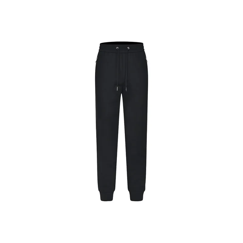 RARE Knitted Sports Pants Men's Black-0