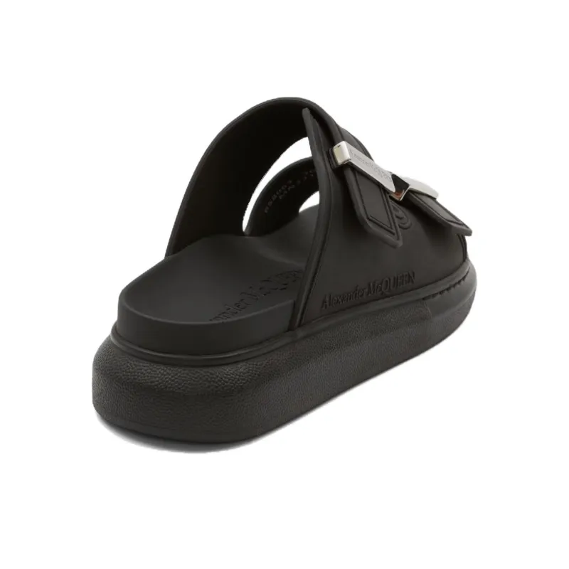 Alexander McQueen Hybrid Slip Resistant Slide Slippers Men's Black-3