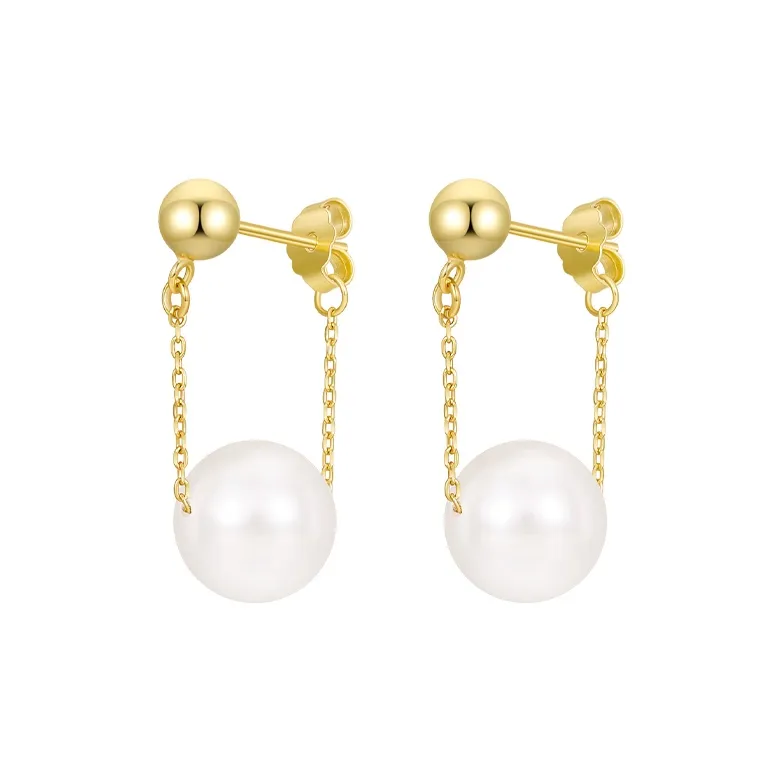 MCK Faux Pearl Earrings Women's-0