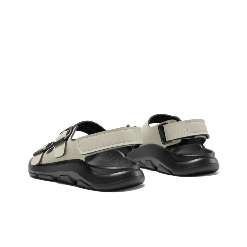 BELLE Beach Sandals Women's Ecru/Light Green/Orange-7