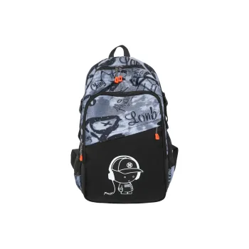 LUVISTRUE Nylon Backpack Computer Backpack Regular Unisex Multicolor