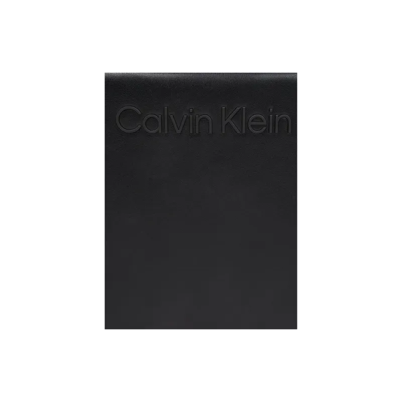 CALVIN KLEIN Recycled Polyester Crossbody One Shoulder Handbags Men's Black-4