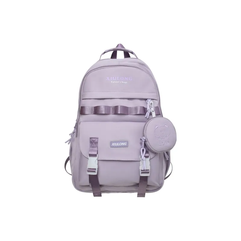 H YXIANG Nylon Backpack Regular Unisex Multicolor-6