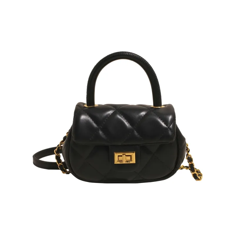 Yalu PU One Shoulder Handbag Women's Black/Blue/Ecru/Pink-1