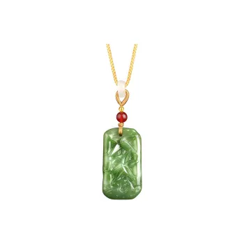 Di Su Xing Hetian Jade Pendants White Jade Women's