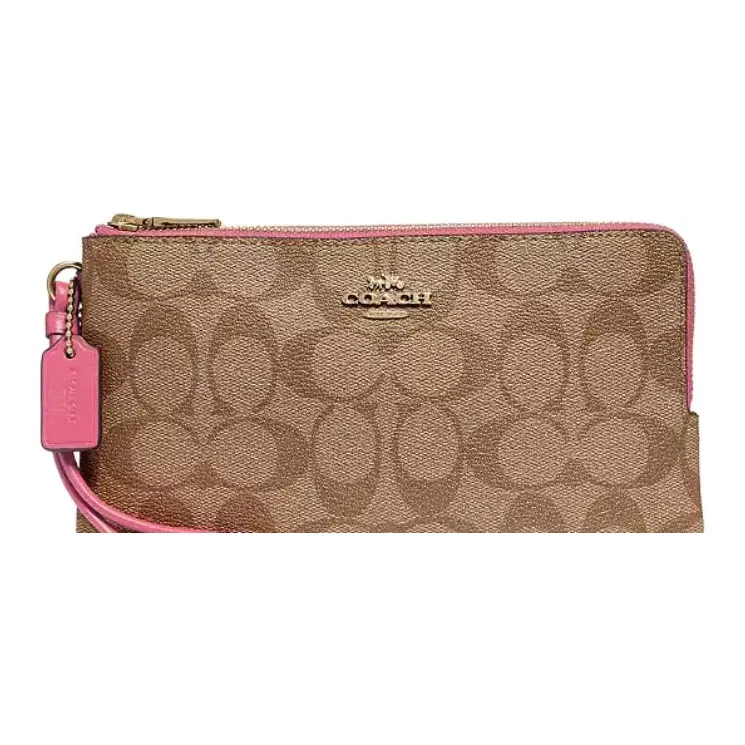COACH Double Zip Wallet Clutches-2