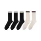 [5 Pack·Mesh Odor-Resistant Breathable]3 Pack Black+2 Pack White