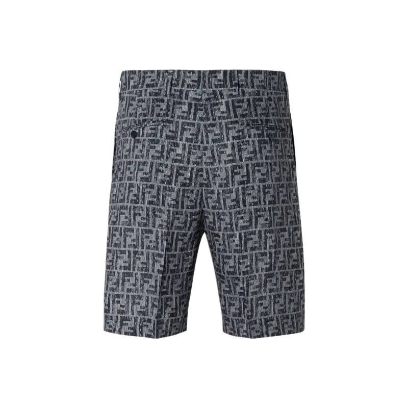 FENDI SS25 Denim Shorts Men's Blue-1