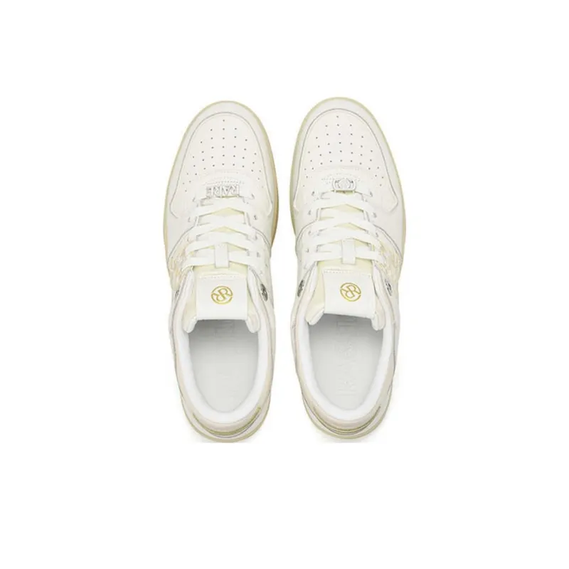 RARE RICH Collection Low Top Skateboard Shoes Men's Beige-3