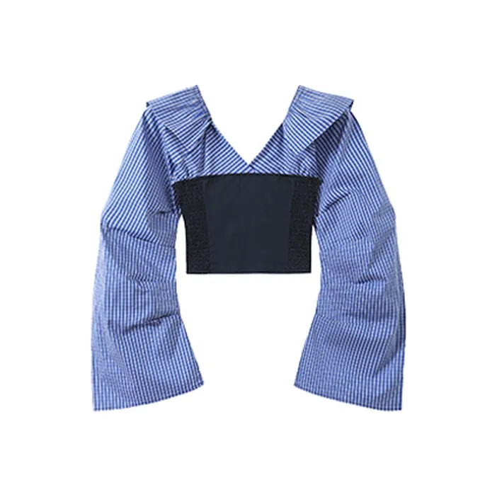 OURUOKE Shirts Women's-1