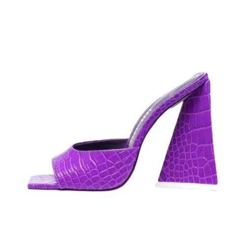 The Attico Devon Slide Slippers Women's Purple