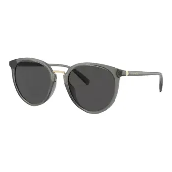 COACH Round Sunglasses Men's Transparent Green