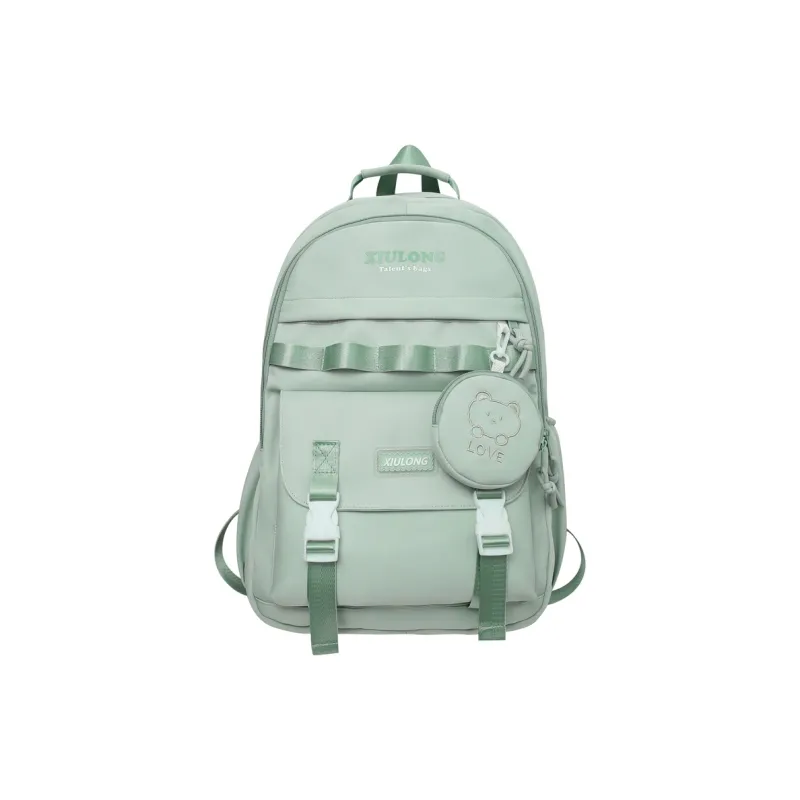 H YXIANG Nylon Backpack Regular Unisex Multicolor-2