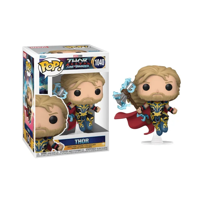 Funko Pop! Marvel Studios Thor Love And Thunder Thor Figure #1040-2