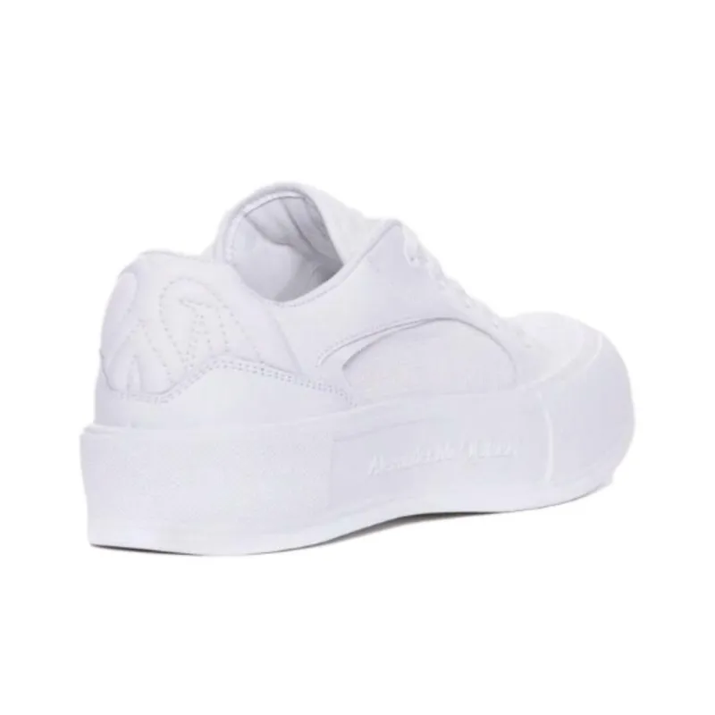 Alexander McQueen Deck Plimsoll Lace Up Sneakers Women's-3