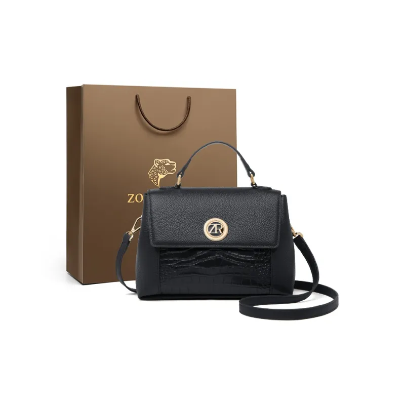 ZOOLER Top Grain Cow Leather Handbag Regular Women's Multicolor-4