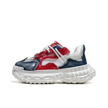 JKEM Anti Slip Wear Resistant Low Top Chunky Sneakers Men's
