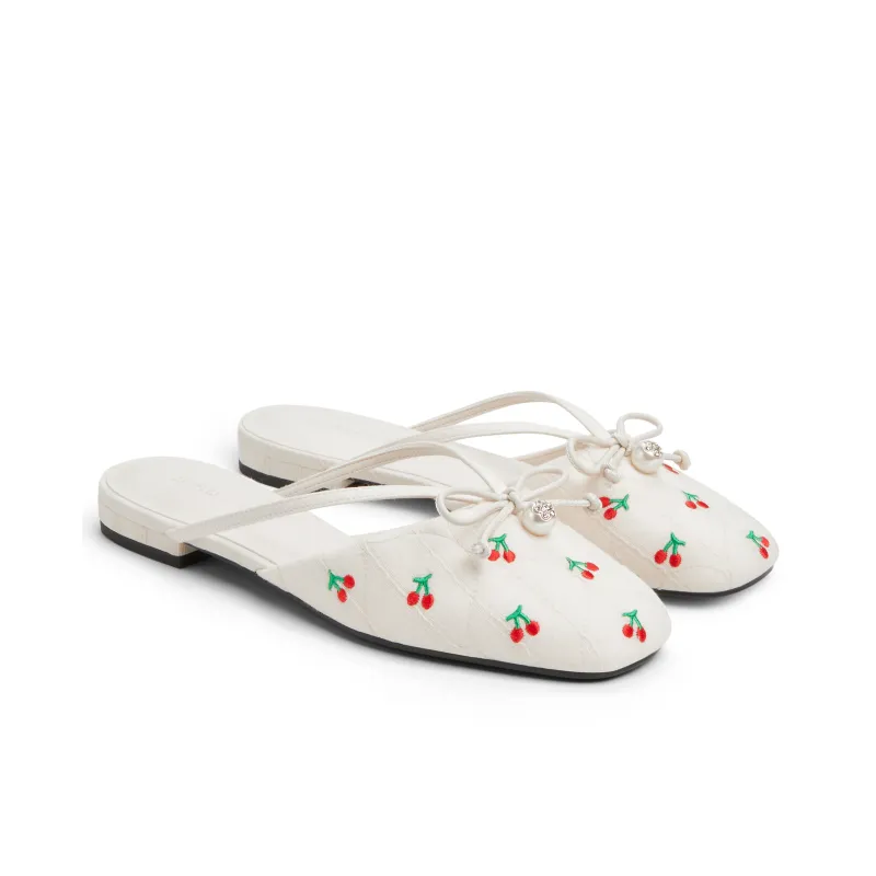 CHARLES&KEITH Composite Sole Closed Toe Slippers 1.6cm Women's-13
