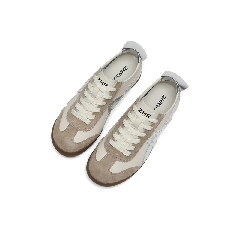 ZHR German Army Trainers Wear resistant And Lightweight Low Top Casual Shoes Women's-2