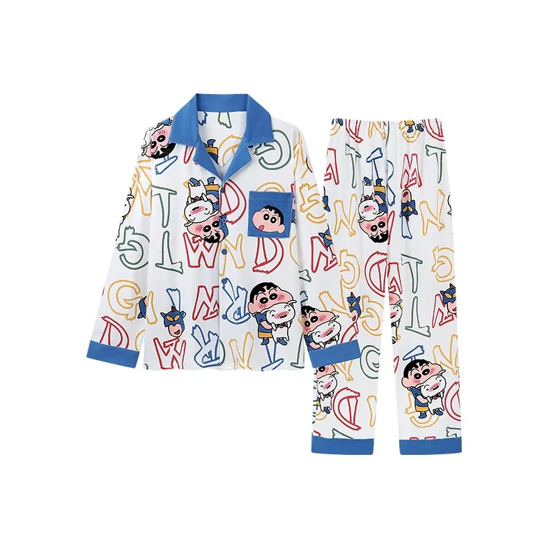Cotton Gene Pajama Set Unisex Combo Set-0
