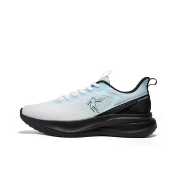 QIAODAN Cushioning Breathable Lightweight Low Top Casual Running Shoes Men's Jordan Daytime Blue