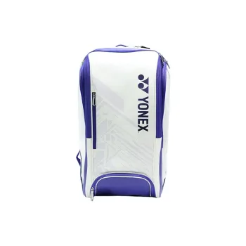 YONEX Badminton Racket Bags Can Hold 3 Rackets Casual Sports Backpack White Dark Blue Unisex