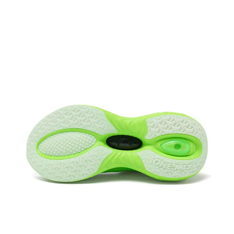 ONEMIX Beluga Whale Running Shoes Unisex Green Parrot-5