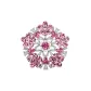 Purple Flower Mist Brooch