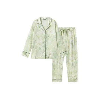 Shuya Pajama Set Women's Light Green