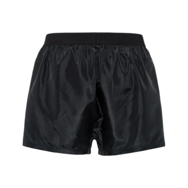 DSQUARED 2 Logo Waist Midi Swim Boxer Shorts-1