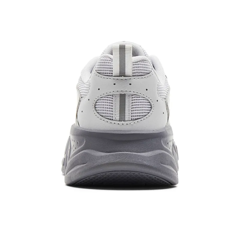 PEAK Shock Absorbers With Abrasion Resistant And Slip Resistant Properties Low Top Casual Shoes Men's Smoke Gray-4