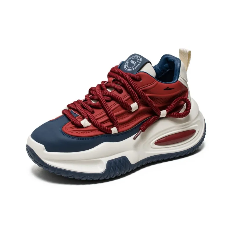 Kuding Cushioned Slip Resistant Abrasion Resistant Low Top Casual Shoes Men's-7