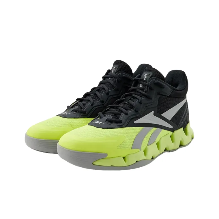 Reebok Zig Encore 'Night Black Solar Acid Yellow'-1