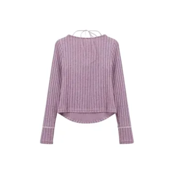 GOSO Regular T Shirt Women's Pink Purple