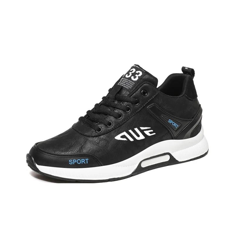 Prince McQueen Anti Slip And Wear Resistant Height Increasing Low Top Casual Shoes Men's-1