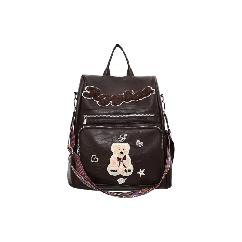 Debecca PU Backpack Regular Women's Multicolor-4