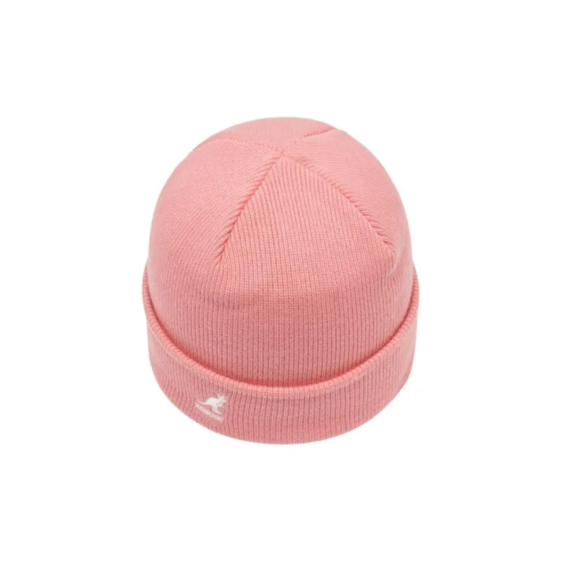 KANGOL Acrylic Beanies Unisex Pink-2