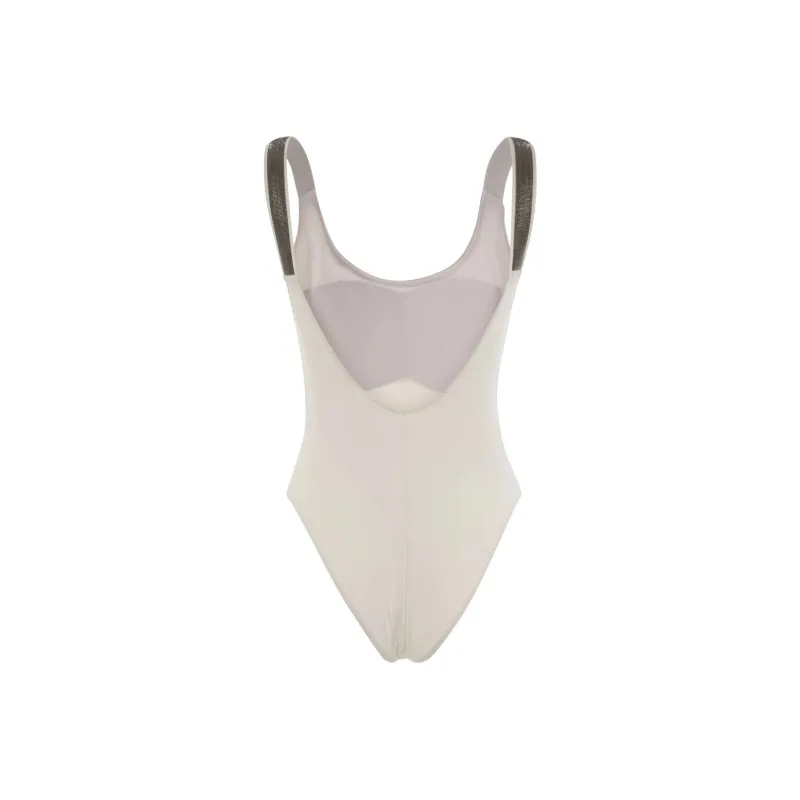 Brunello Cucinelli Sleeveless One Piece Swimsuit-1