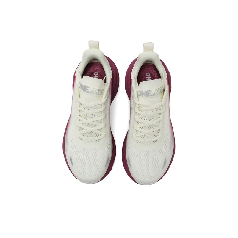ONEMIX Beluga Whale Running Shoes Unisex White Brown Bear-2