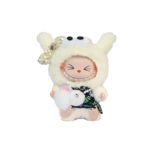 [Modified Doll] POP MART Labubu THE MONSTERS Sitting Party Collection Sweet Style Confirmed Hang Tag Box 15cm