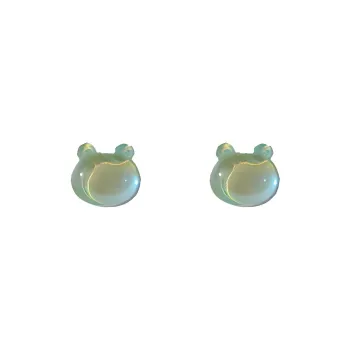 QIANFANGDAHUANGYE Resin Stud Earrings Women's