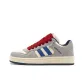 Beige Blue Red