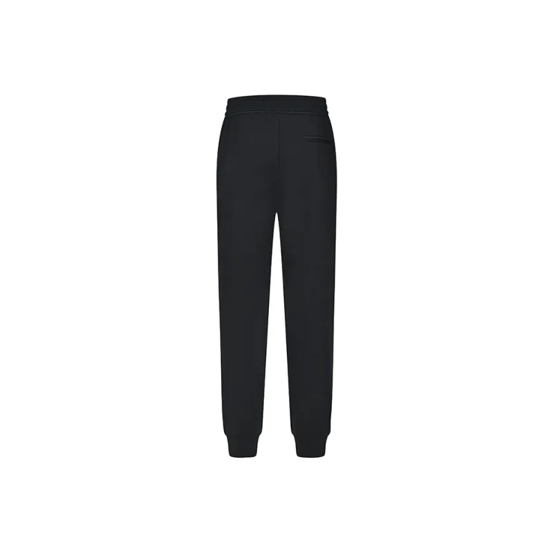 RARE Knitted Sports Pants Men's Black-2