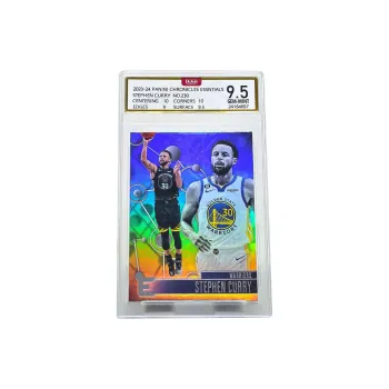 PANINI Curry Player Card Chronicles Circuit Board Collection Sapphire Gradient Holographic Card Graded Cards 1 Pc