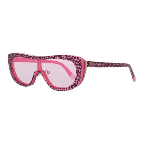 Victoria's Secret Plastic Irregular Shape Sunglasses Women's Pink