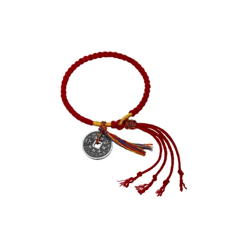 Shunqin Silver Building 999 Fine Silver Pure Silver Bracelets Unisex