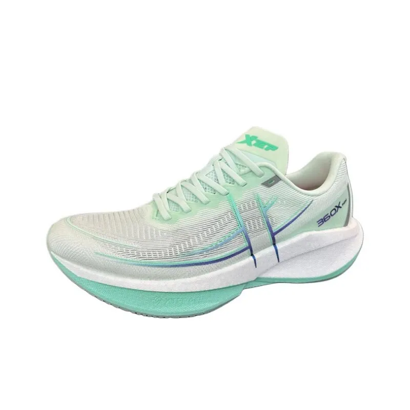 XTEP 360X 2.0 Anti Slip Wear Resistant Low Top Training Running Shoes Men's Green-1