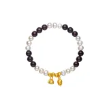 Solid Gold Joy Pearl Bracelet S12435