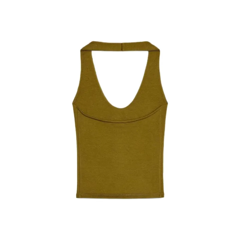 ZARA Camisole Women's Olive Green-1